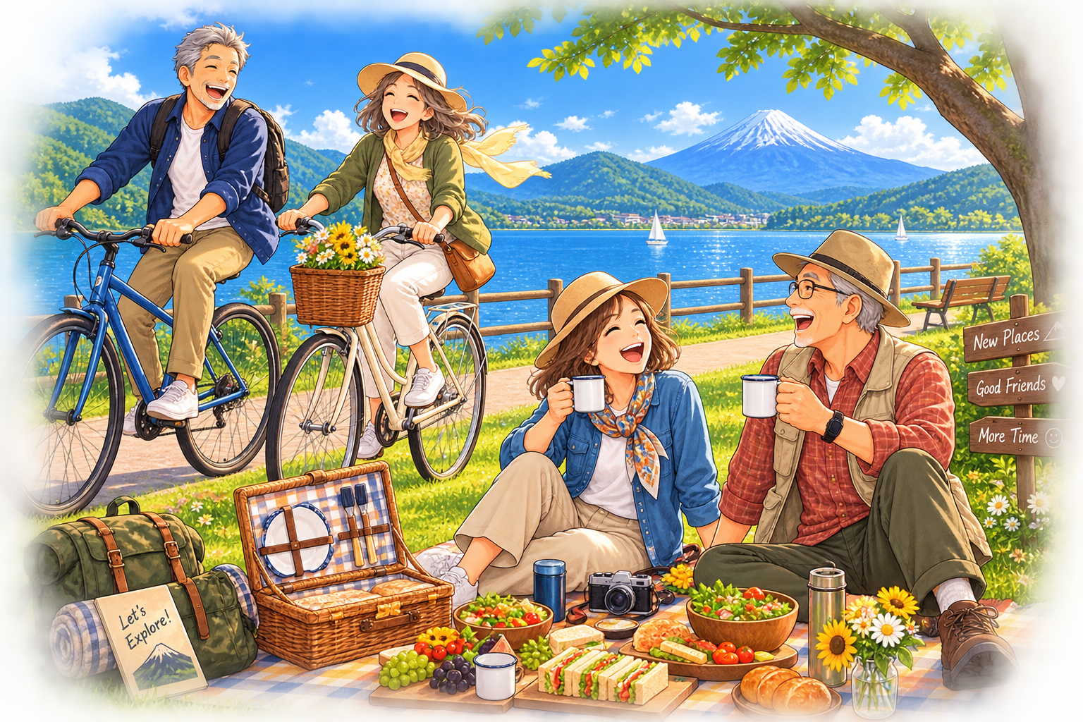 Grandparents and Retired